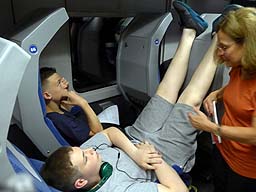 Samstag, 18.06. - Zugfahrt